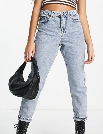 Blugi Top Shop, albastru Albastru