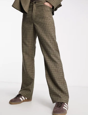 Pantaloni COLLUSION, kaki
