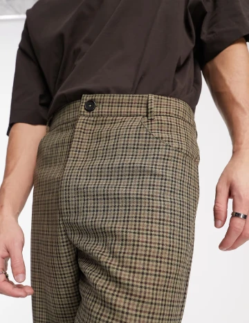 Pantaloni COLLUSION, kaki