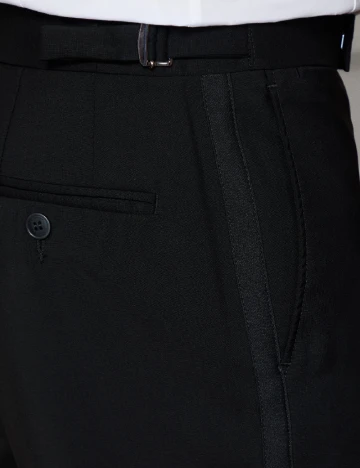 Pantaloni HACKETT, negru Negru