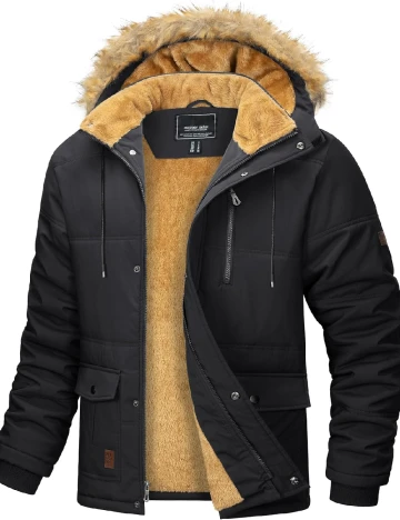 Geaca Magcomsen, negru Negru