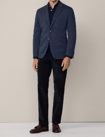 
						Sacou HACKETT, bleumarin
