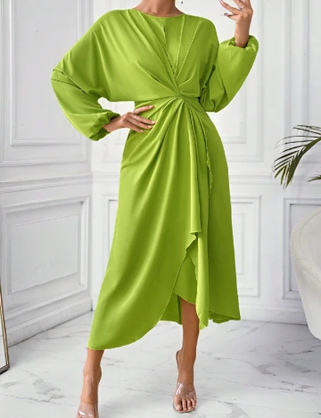 Rochie medie SHEIN, verde