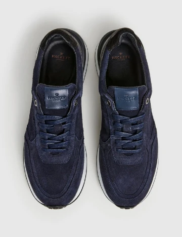 Adidasi HACKETT, bleumarin Albastru