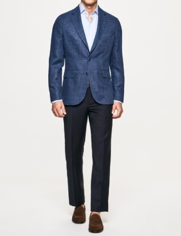 Pantaloni HACKETT, bleumarin inchis