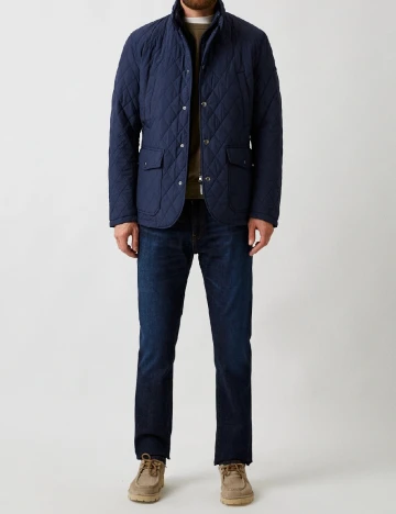 Geaca impermeabila HACKETT, bleumarin Albastru