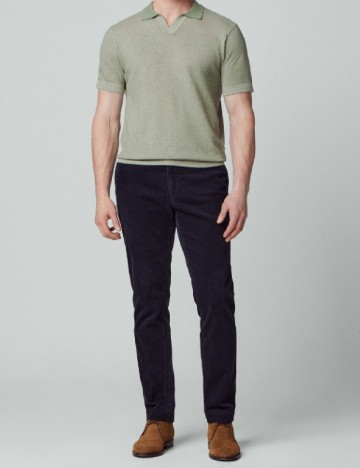 Pantaloni HACKETT, bleumarin inchis