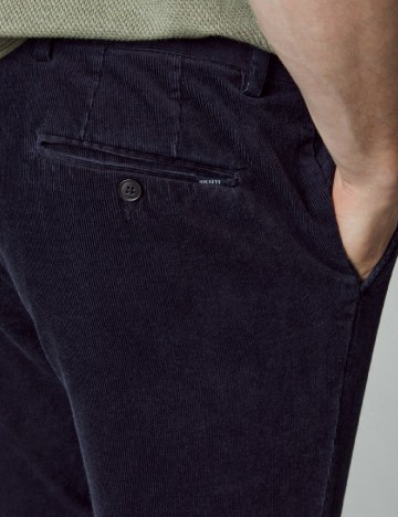 Pantaloni HACKETT, bleumarin inchis