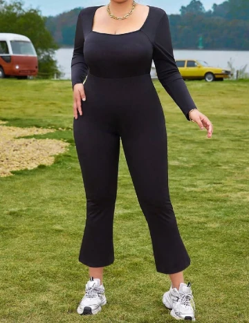 Salopeta SHEIN CURVE, negru