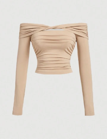 Top SHEIN, crem