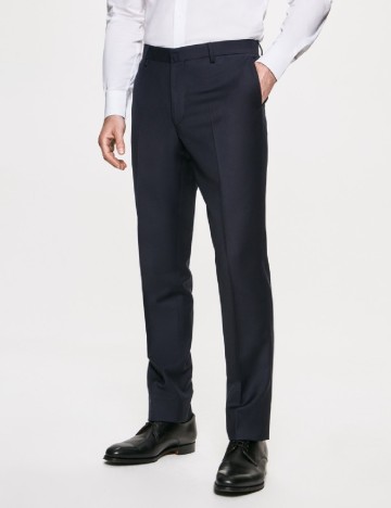 
						Pantaloni HACKETT, bleumarin inchis