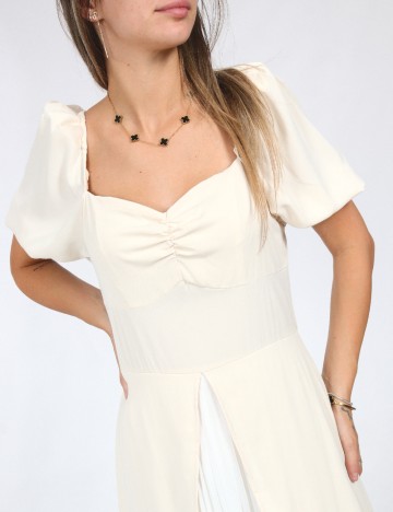 Rochie lunga SHEIN, ecru