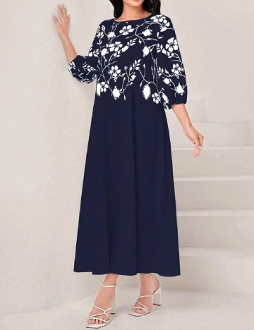 Rochie lunga SHEIN, bleumarin