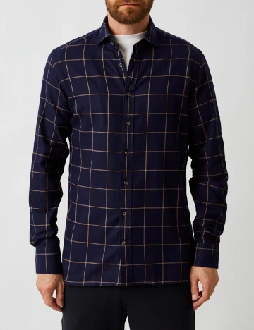 Camasa HACKETT, bleumarin