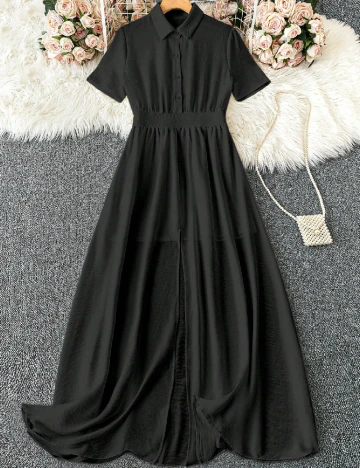 Rochie lunga SHEIN, negru