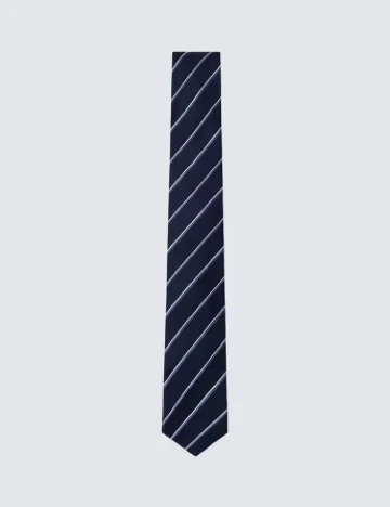 Cravata HACKETT, bleumarin Albastru