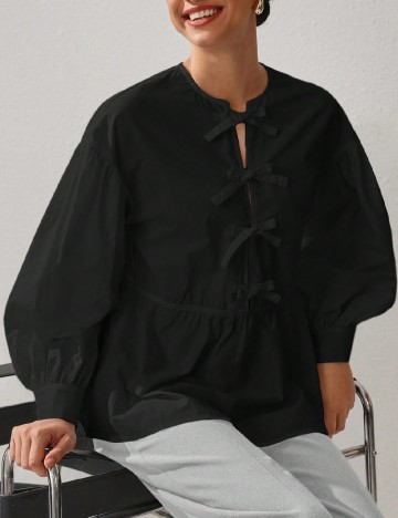 
						Camasa SHEIN, negru