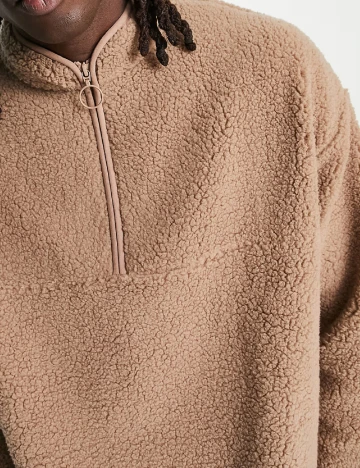 Bluza Oversize ASOS, maro