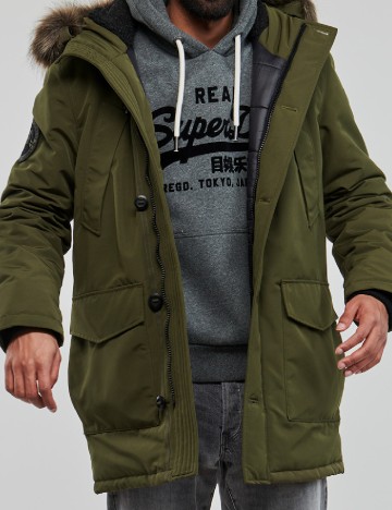 Geaca Super Dry, verde