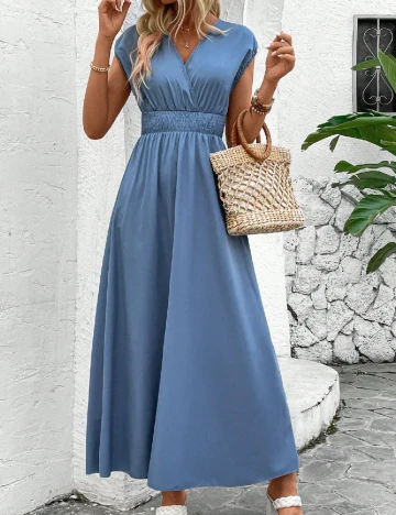 Rochie lunga SHEIN, albastru