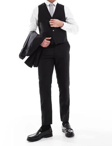 Pantaloni French Connection, negru