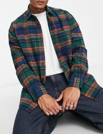 
						Jacheta Oversize ASOS, mix culori