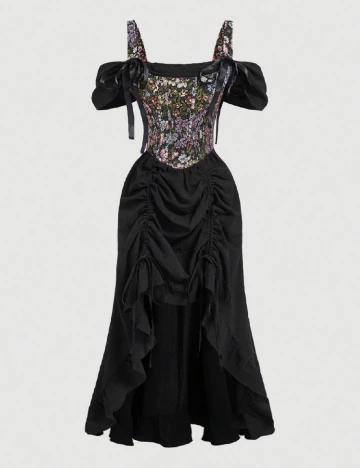 Rochie lunga SHEIN, negru