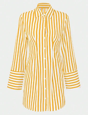 Rochie scurta SHEIN, galben Galben