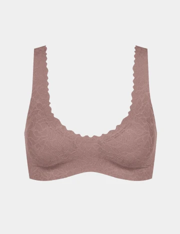 Bustiera Sloggi by Triumph, roz pudra inchis Roz