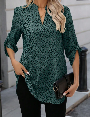 Bluza SHEIN, verde