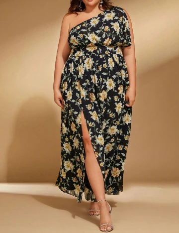 Rochie lunga SHEIN CURVE, floral