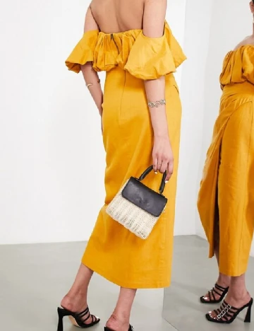 Fusta ASOS, galben