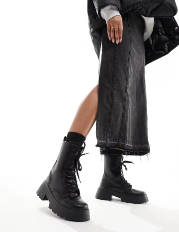 Bocanci ASOS, negru Negru
