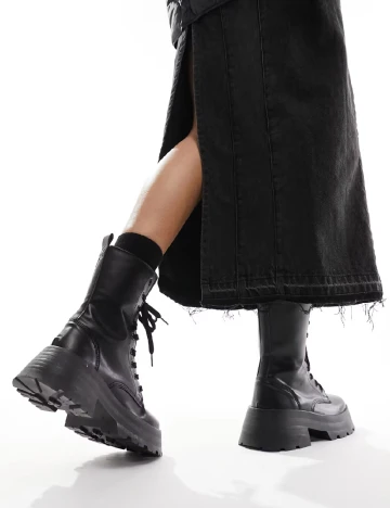 Bocanci ASOS, negru Negru