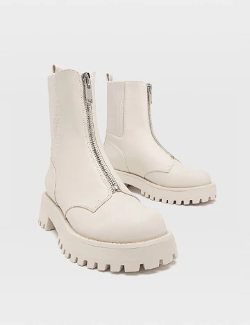 Ghete Stradivarius, crem Crem