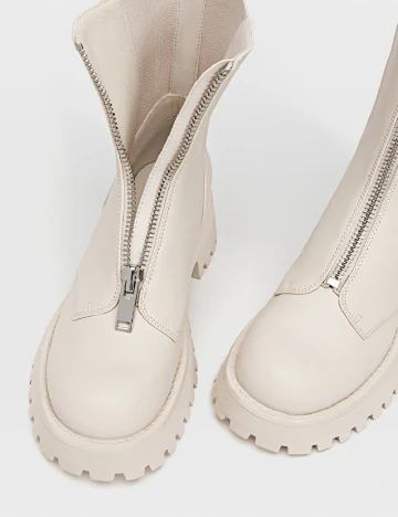 Ghete Stradivarius, crem Crem