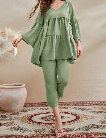 Compleu SHEIN, verde Verde