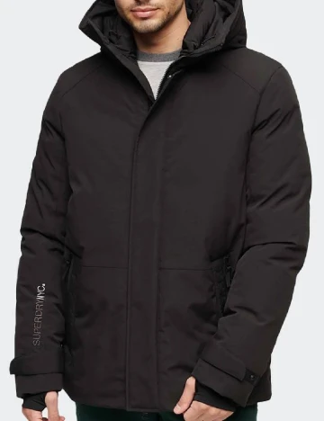 Geaca Super Dry, negru Negru