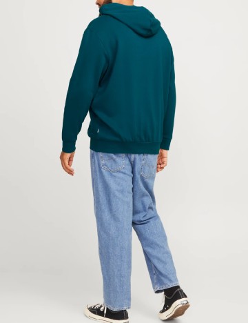 Hanorac Jack&Jones Plus Size Men, turcoaz