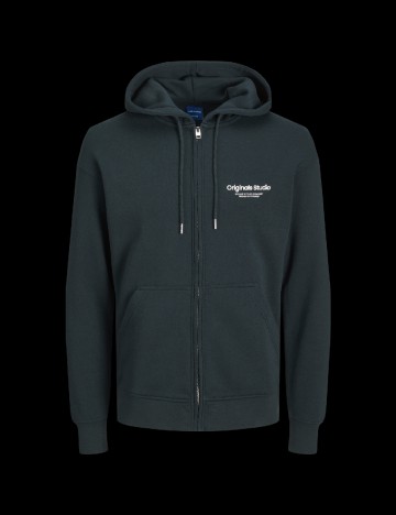 Hanorac Jack&Jones Plus Size Men, verde inchis