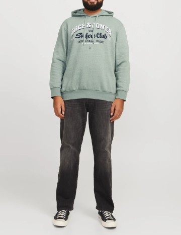 Hanorac Jack&Jones Plus Size Men, verde deschis