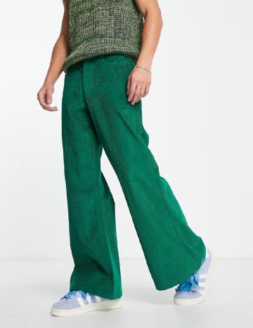 Pantaloni ASOS, verde