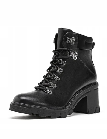 Botine Stradivarius, negru Negru