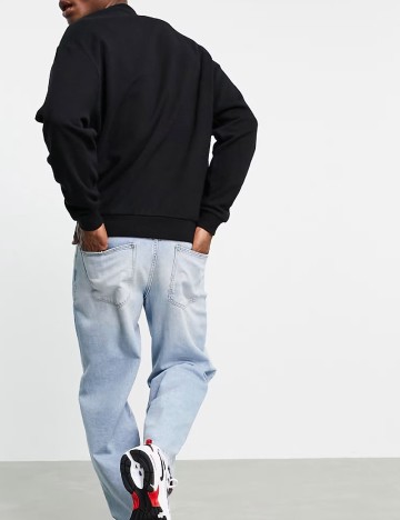 Bluza Oversize ASOS, negru