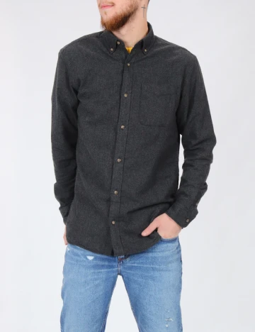 Camasa Jack&Jones, gri inchis