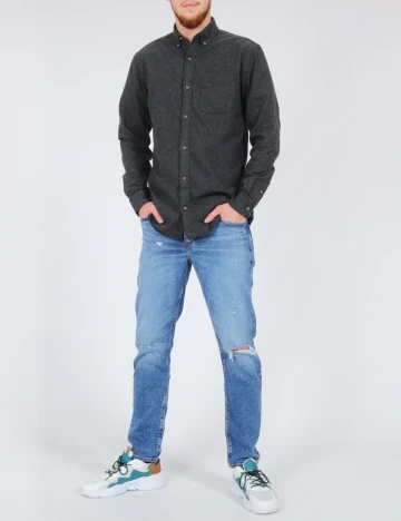 Camasa Jack&Jones, gri inchis