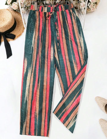 Pantaloni SHEIN CURVE, mix culori Mix culori
