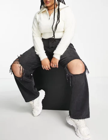 Pulover ASOS Curve, crem