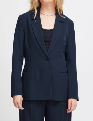 
						Sacou Ichi, bleumarin inchis