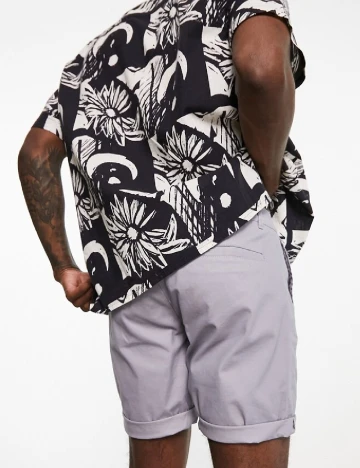 Set Pantaloni scurti 2 perechi ASOS, negru/gri Gri